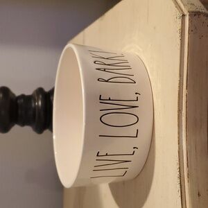 Rae Dunn Live, Love, Bark! Dog Pet Bowl